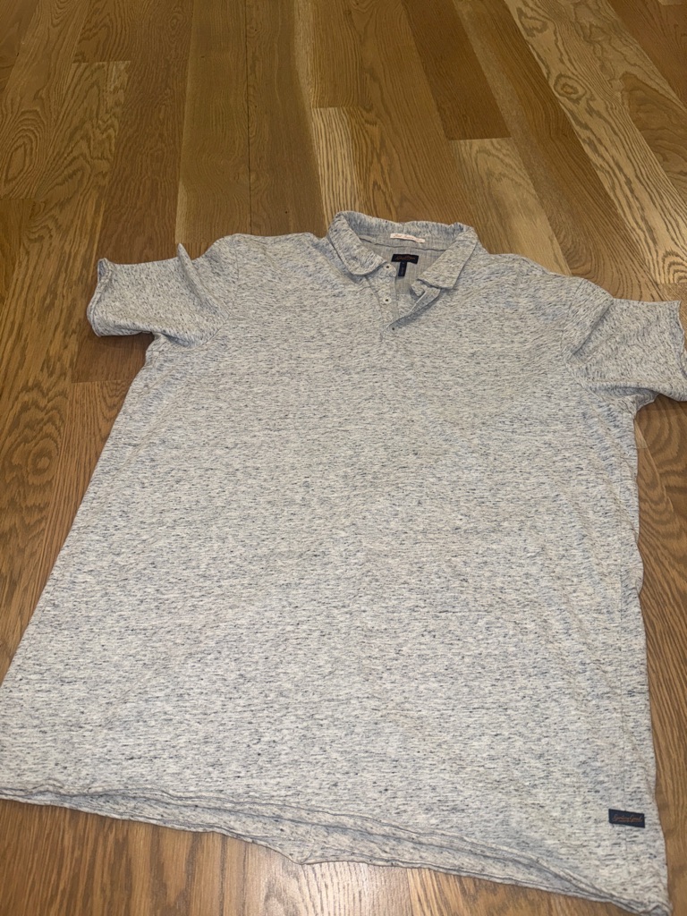 Good Man Brand Heather Gray Polo